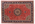 8 x 12 Vintage Red Persian Tabriz Rug 77730
