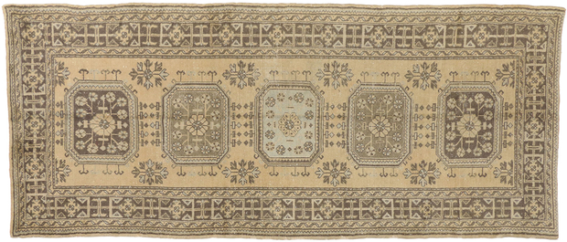 5 x 12 Vintage Oushak Rug 51144