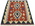 3 x 4 Vintage Persian Shiraz Kilim Rug 77840