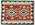 3 x 4 Vintage Persian Shiraz Kilim Rug 77840