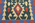 3 x 4 Vintage Persian Shiraz Kilim Rug 77848