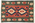 2 x 3 Vintage Persian Shiraz Kilim Rug 77889