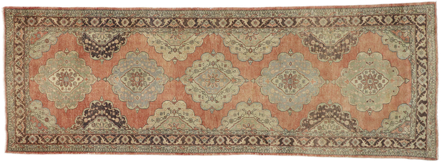 5 x 13 Vintage Oushak Rug 51149