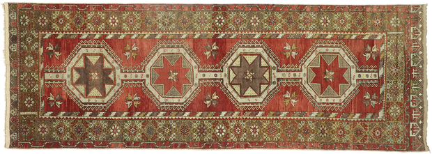 5 x 15 Vintage Oushak Rug 51151