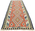 4 x 10 Vintage Persian Shiraz Kilim Runner 77925