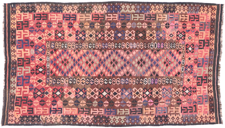 5 x 9 Vintage Afghani Kilim Rug 77928