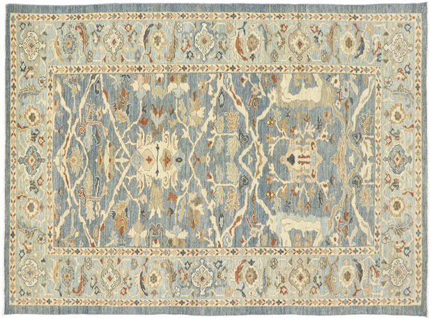 9 x 12 New Contemporary Persian Sultanabad Rug 60900