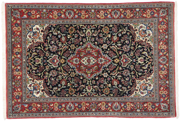 3 x 5 Vintage Persian Qum Rug 77864