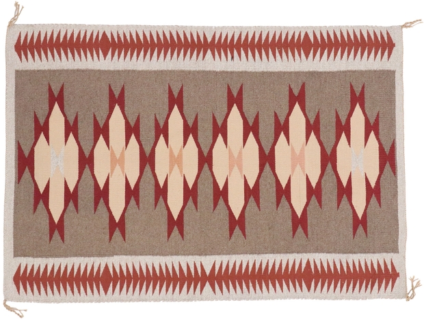 3 x 4 Vintage Eye Dazzler Navajo Rug 77867