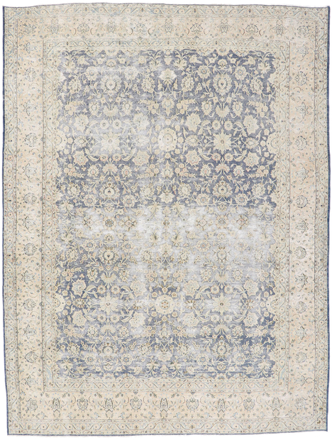 10 x 14 Antique Persian Kerman Rug 60896