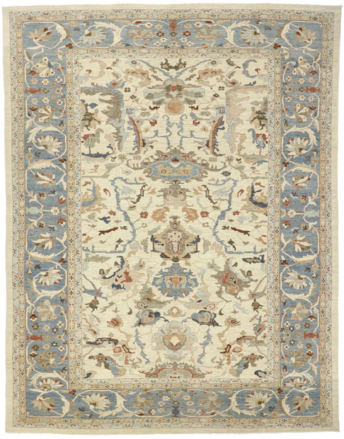 13 x 16 Contemporary Turkish Sultanabad Rug 60910