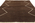 5 x 8 Vintage Dark Brown Turkish Moroccan Rug 77683