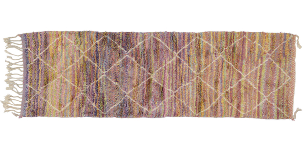 3 x 8 Colorful Moroccan Runner 21112