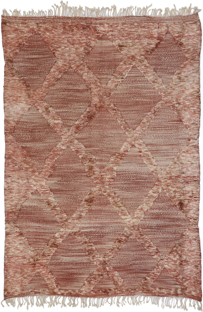 7 x 10 Beni Mrirt Moroccan High-Low Rug 21159