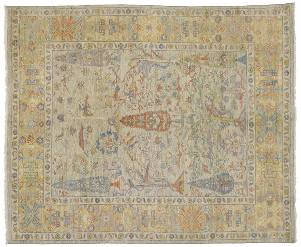 8 x 10 Contemporary Oushak Rug 80677