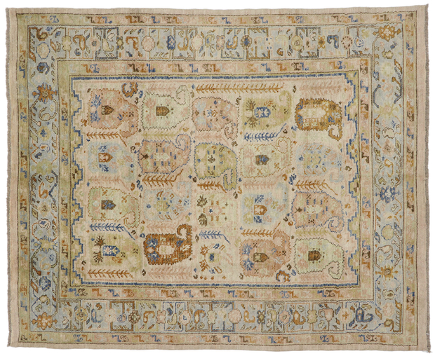 8 x 10 Contemporary Oushak Rug 80678