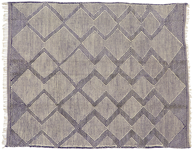 10 x 13 Moroccan High-Low Rug 21166
