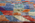 10 x 12 Modern Abstract Colorful Beni Mrirt Moroccan Rug 21171