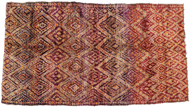 7 x 12 Vintage Beni MGuild Moroccan Rug 21201