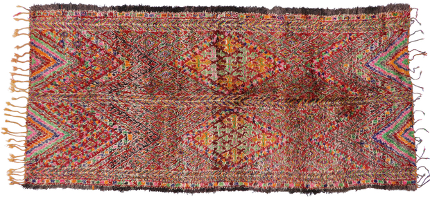 6 x 13 Vintage Moroccan Rug 21210