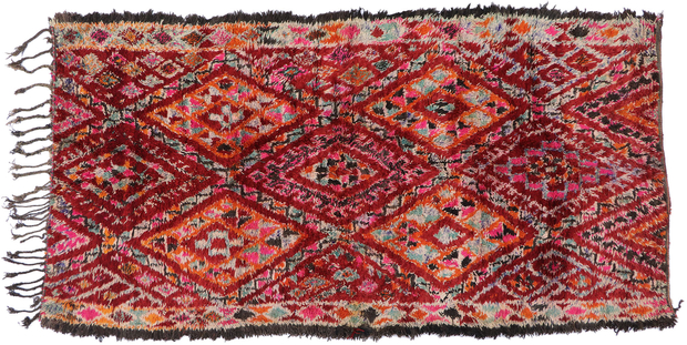 6 x 12 Vintage Beni MGuild Moroccan Rug 21275