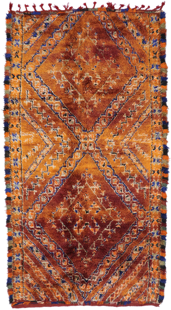 6 x 11 Vintage Moroccan Rug 21292