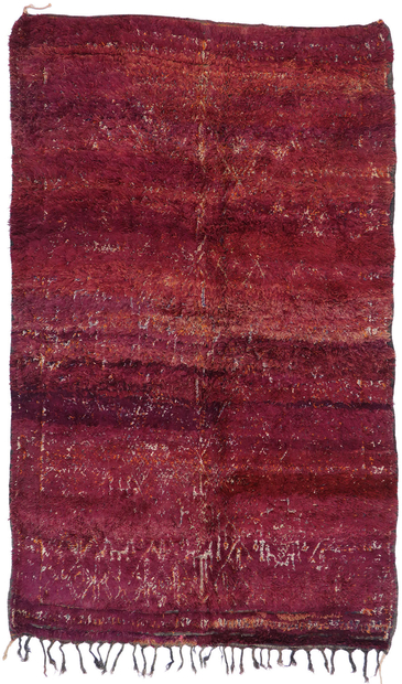 7 x 11 Vintage Beni MGuild Moroccan Rug 21328