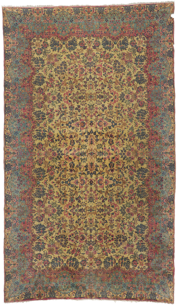 10 x 16 Antique Persian Kerman Rug 77651