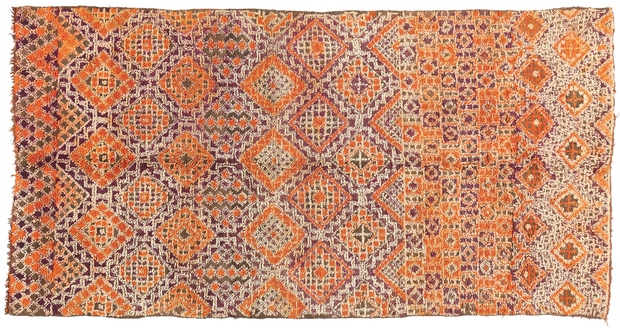6 x 11 Vintage Beni MGuild Moroccan Rug 21298