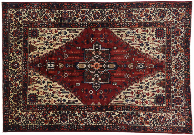 7 x 10 Antique Azerbaijan Rug 60928