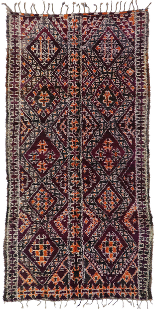 6 x 12 Vintage Beni MGuild Moroccan Rug 21304