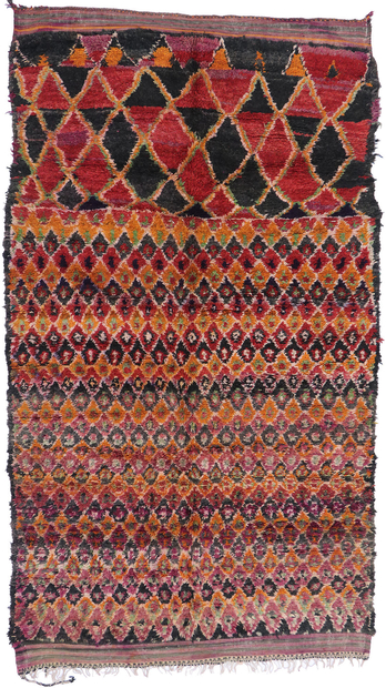 6 x 10 Vintage Moroccan Rug 21284