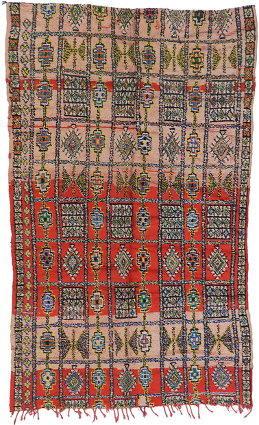 6 x 10 Vintage Moroccan Rug 21462