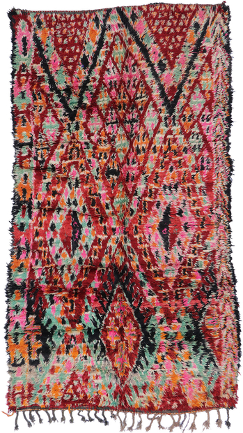 6 x 11 Vintage Moroccan Rug 21232