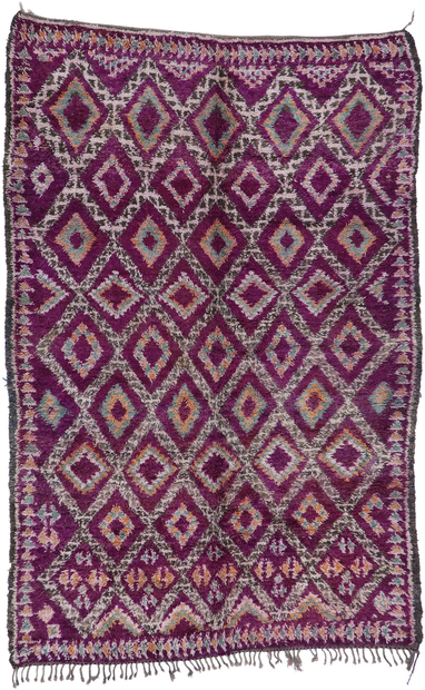 8 x 11 Vintage Moroccan Rug 21221