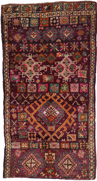 6 x 12 Vintage Moroccan Rug 21523