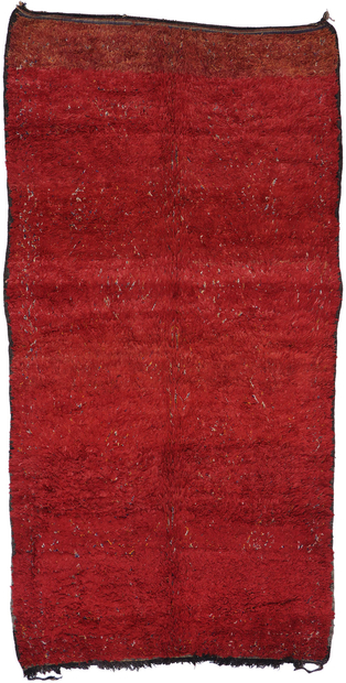 7 x 13 Vintage Red Beni MGuild Moroccan Rug 21208