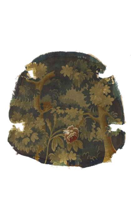 2 x 2 Antique European Tapestry 76676