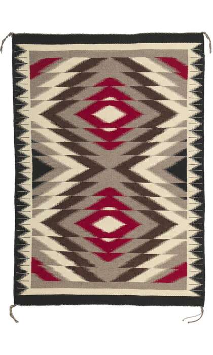 2 x 3 Antique Crystal Navajo Rug 78424
