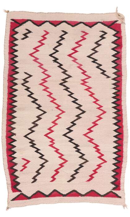 2 x 4 Antique Eye Dazzler Navajo Rug 79223