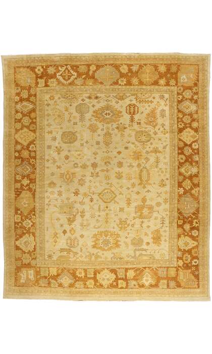 12 x 15 Modern Oushak Rug 30175