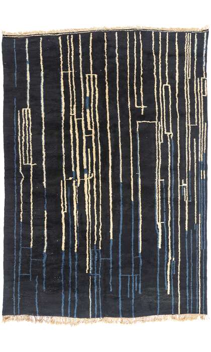 10 x 14 Modern Beni Mrirt Moroccan Rug 21646