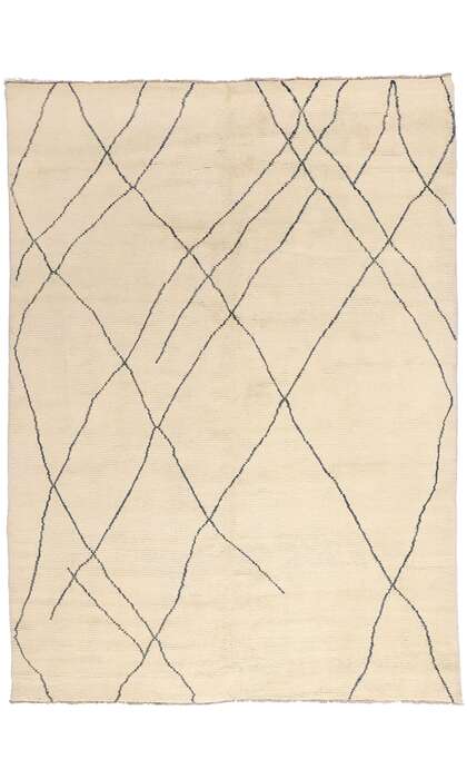 10 x 13 Large Organic Modern Moroccan Rug 80698