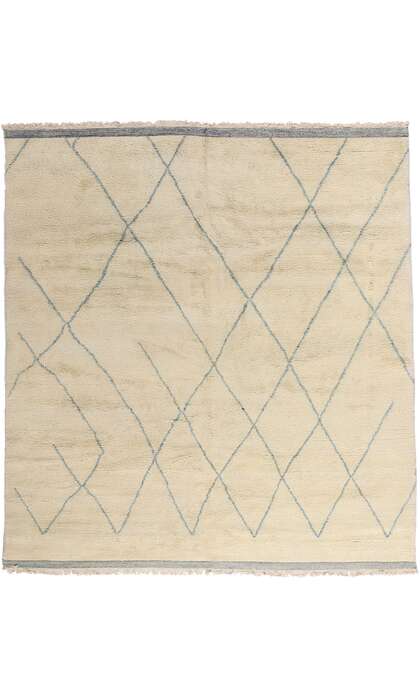 9 x 10 Organic Modern Moroccan Rug 30530