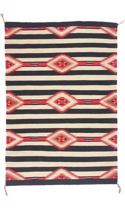 4 x 6 Vintage Navajo-Style Chief Blanket 79281