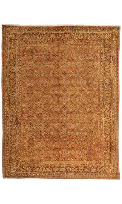 10 x 13 Vintage Persian Hamadan Rug 75776