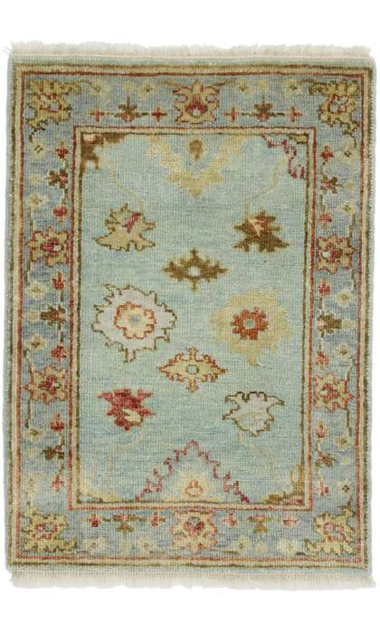 2 x 3 Colorful Oushak Rug 30495