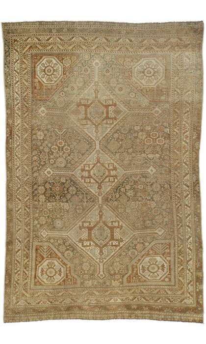 5 x 8 Antique Shiraz Rug 52434