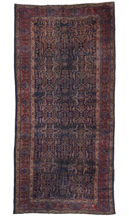 12 x 24 Antique Persian Bibikabad Rug 71615