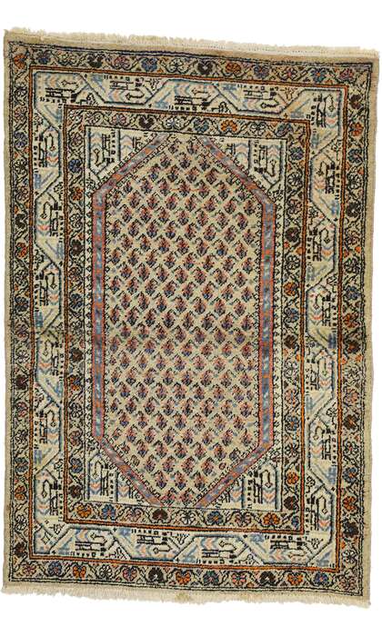 3 x 5 Antique Saraband Rug 72633